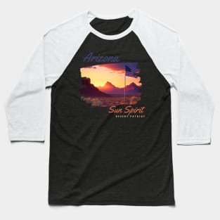 Arizona Sun Spirit Desert Patriot Baseball T-Shirt